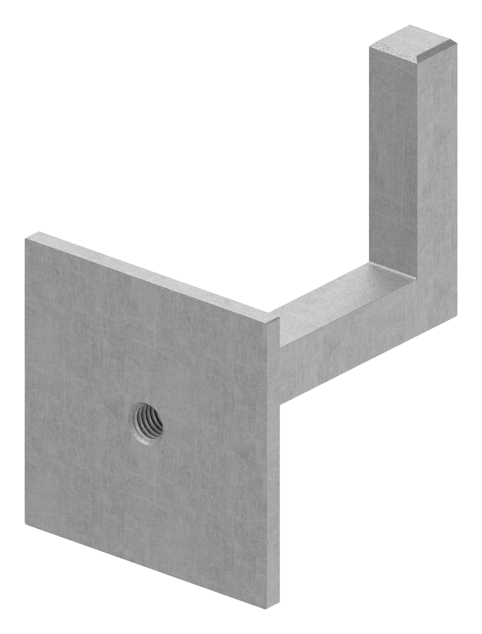 Handlaufträger mit Ronde und Gewindebohrung M8 Handlaufträger mit Ronde und Gewindebohrung M8