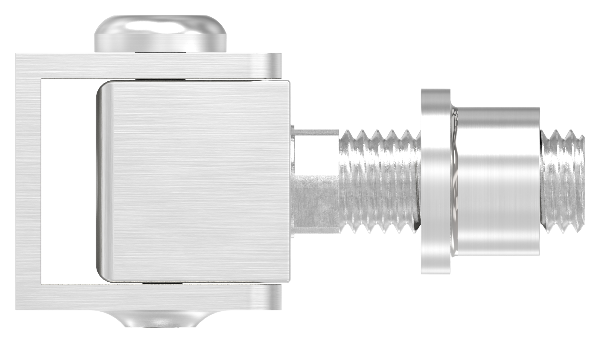 Verstellbares Torband mit Gewindehülse M14, V2A Verstellbares Torband mit Gewindehülse M14, V2A
