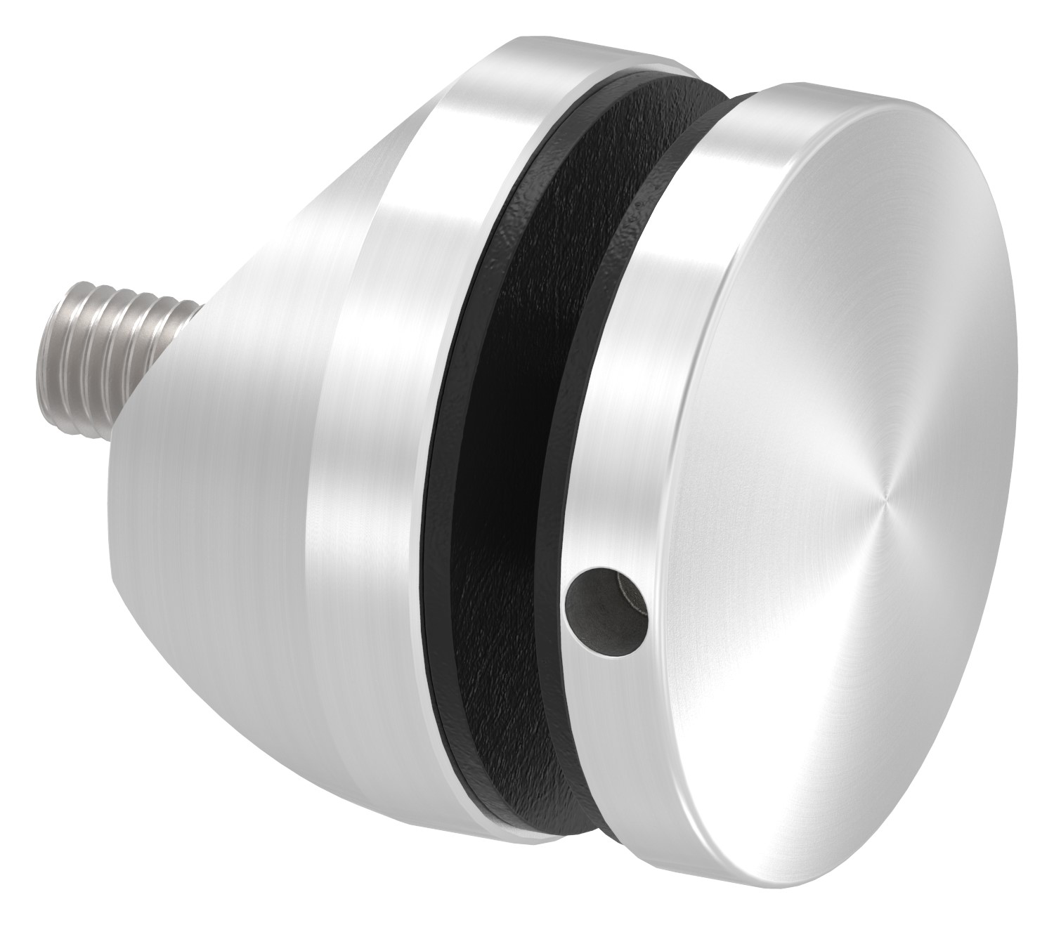 Glaspunkthalter 52mm, Anschluss: 48,3mm, V2A