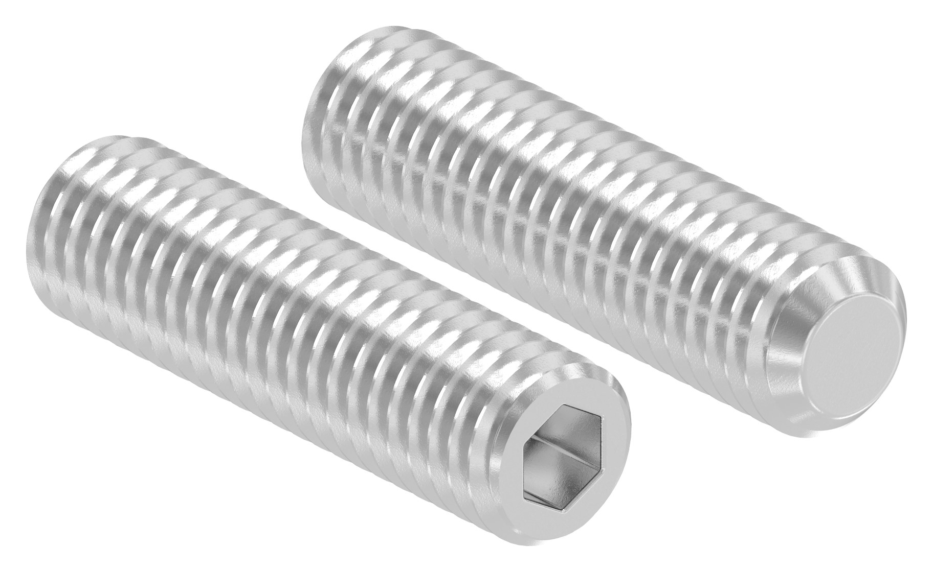 Gewindestift M8x30, V2A, DIN 913 / ISO 4026 Gewindestift M8x30, V2A, DIN 913 / ISO 4026