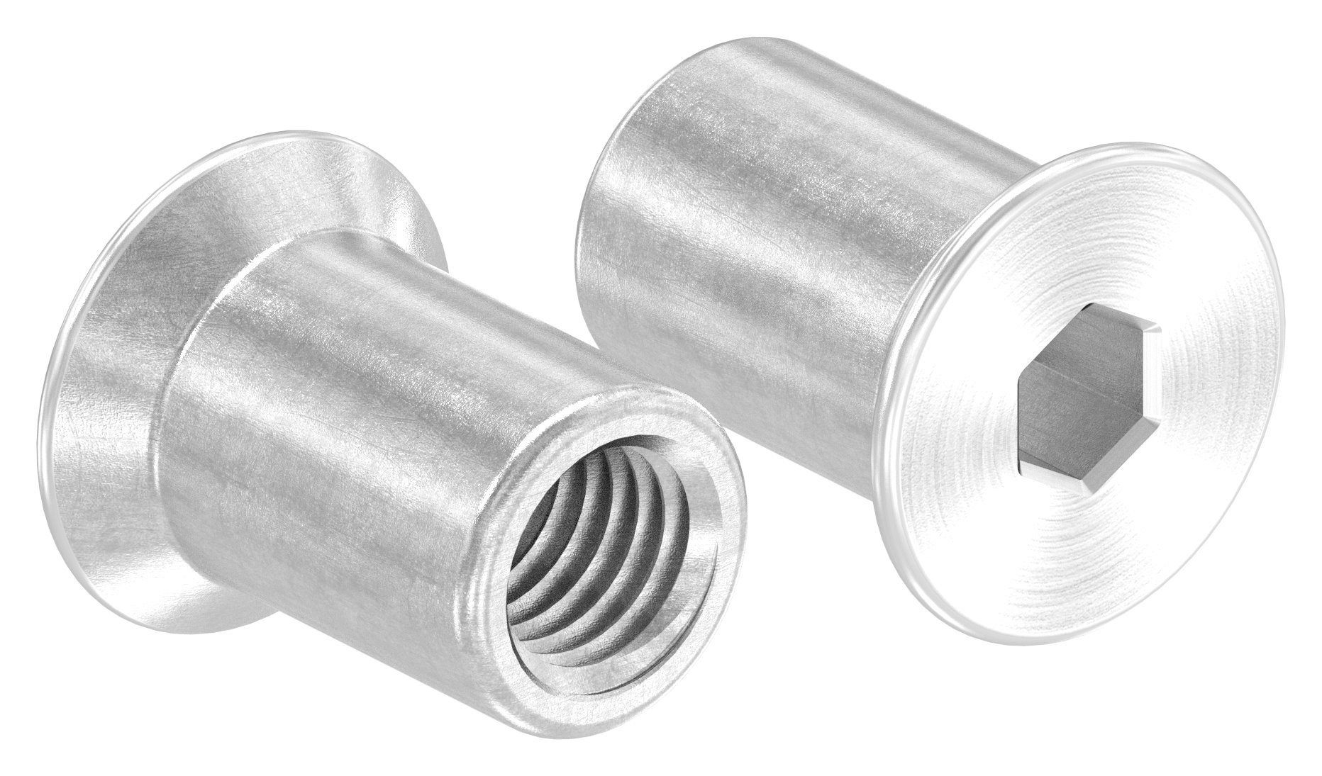 Hülsenmutter Senkkopf