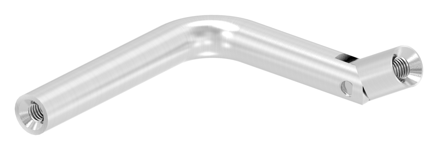 Bügel Ø 12mm, mit Gelenk, 90° gebogen, V2A