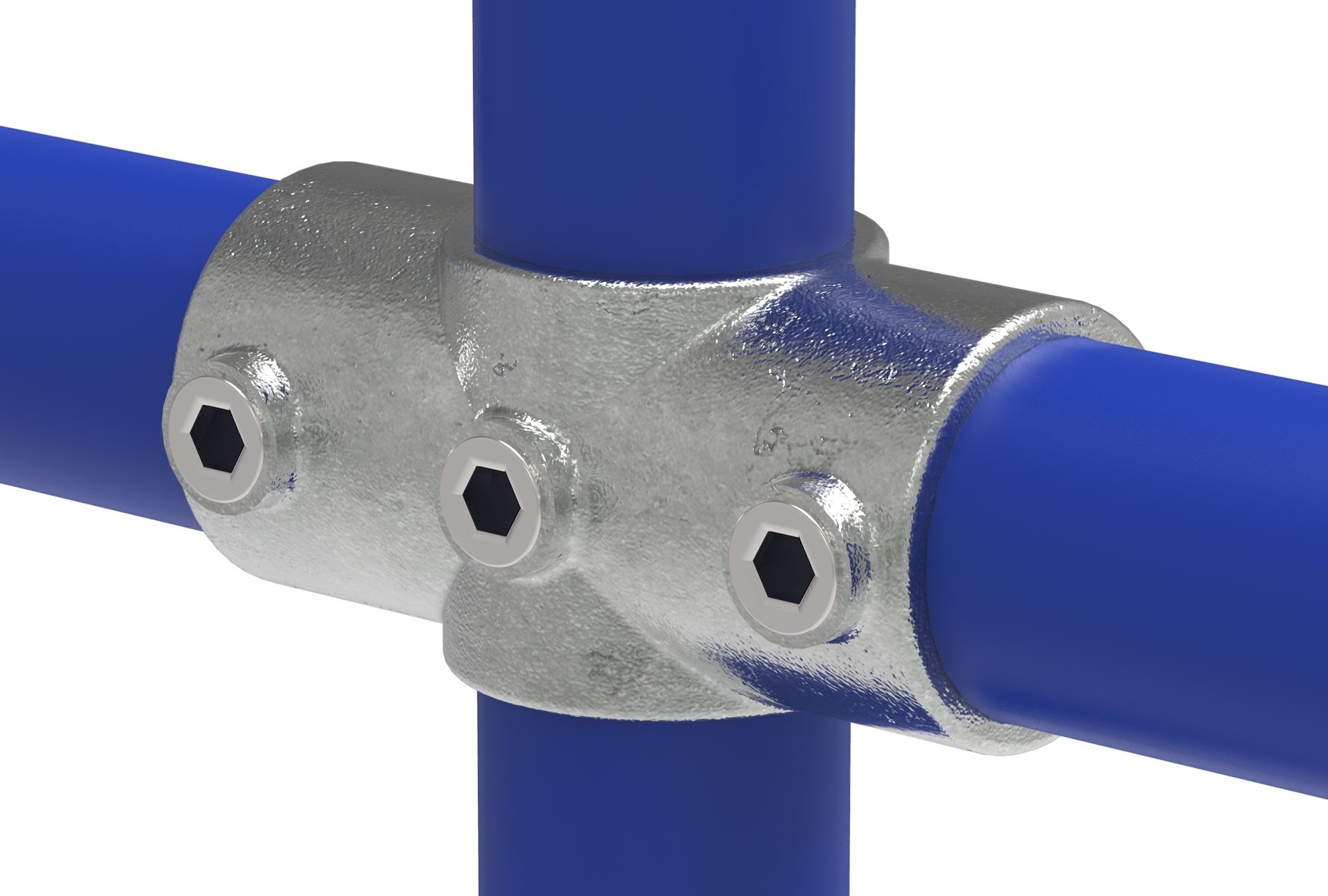 Kreuzstück, für Rohr Ø 33,7mm