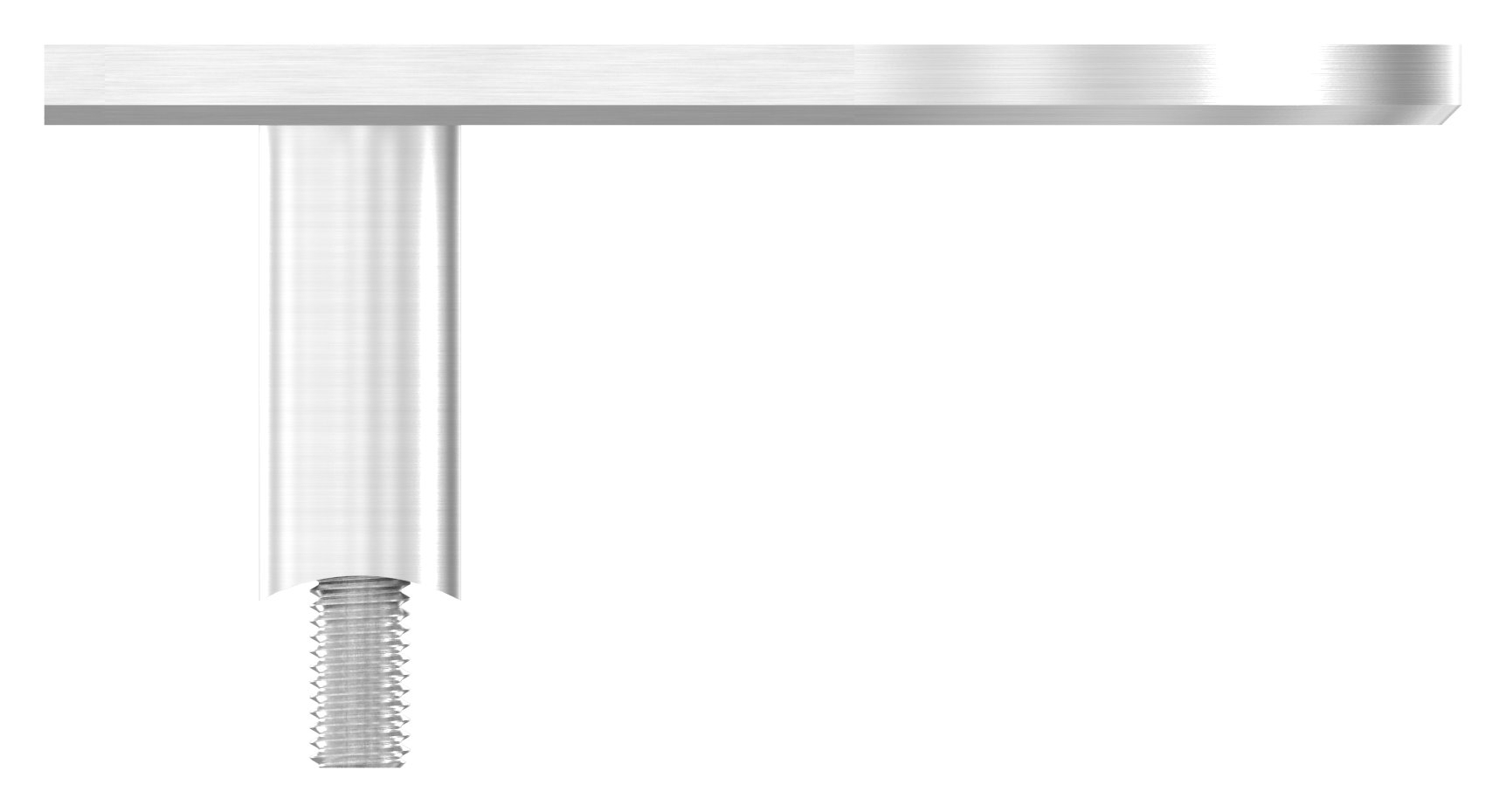 Wandbefestigung für Geländerpfosten 42,4mm