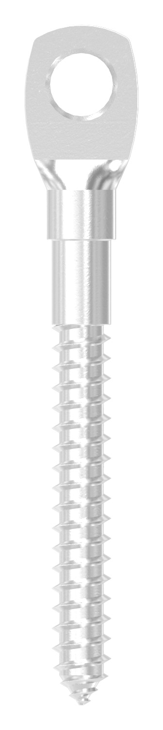 Augenschraube, mit Holzgewinde 6mm, V4A