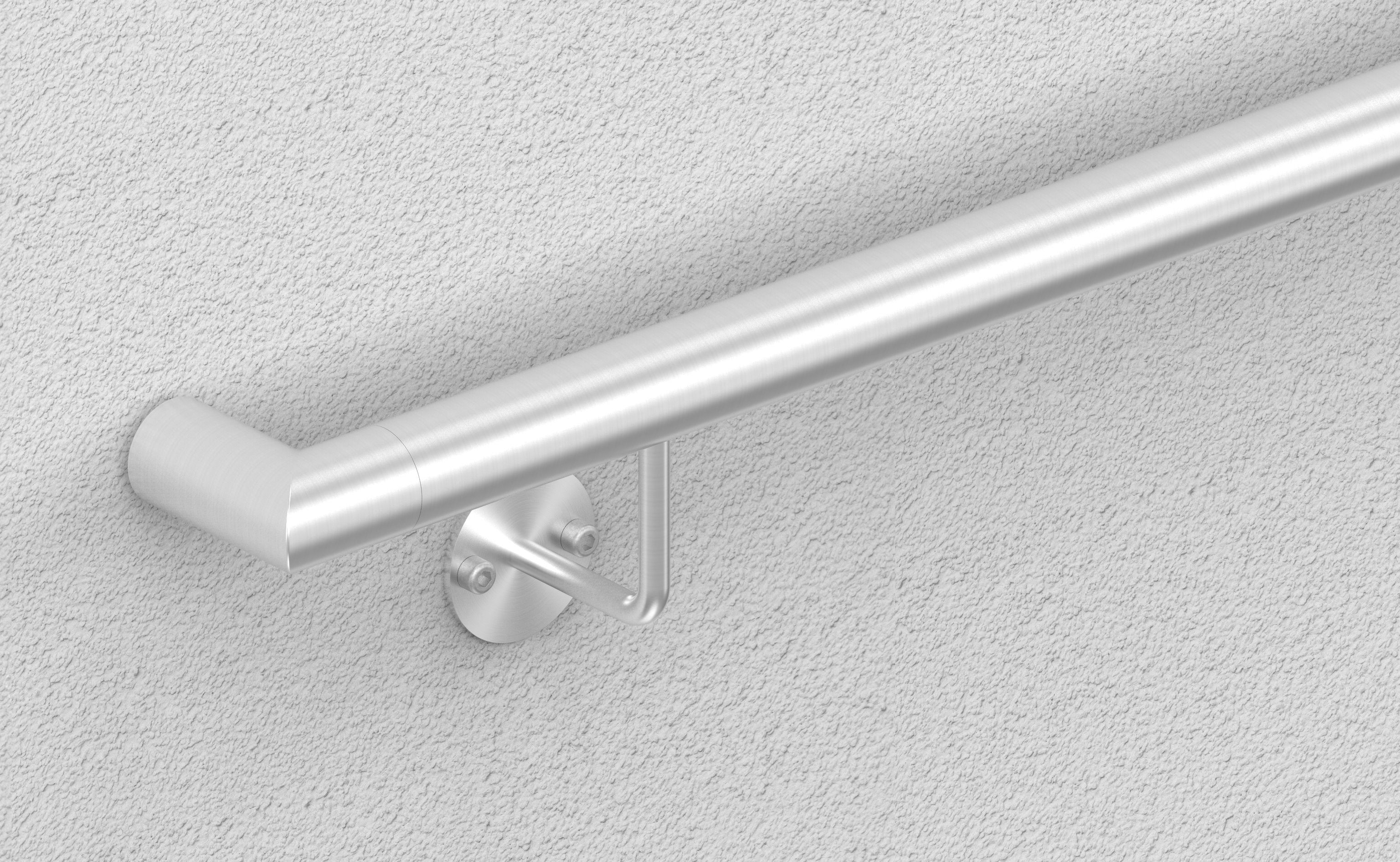 Endbogen 90°, für Rohr 42,4x2,0mm, V2A