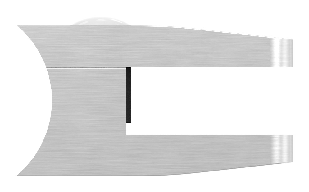 Glasklemme Mod. 34, Anschluss: 42,4mm, V2A Glasklemme Mod. 34, Anschluss: 42,4mm, V2A