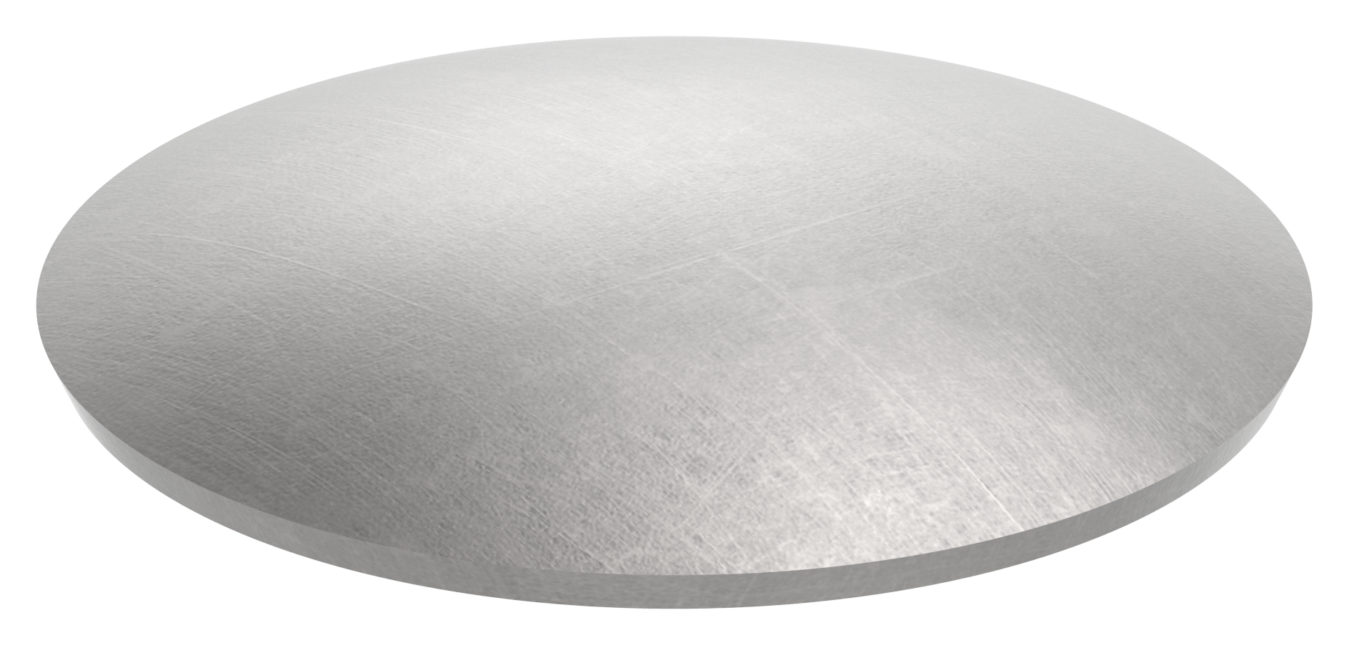 Halbrundschale 60x2,5mm, H: 9mm