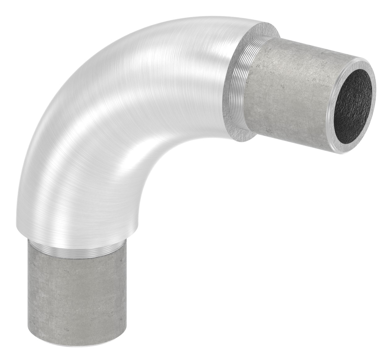Rohrbogen 90°, für Rohr 21,3x2,0mm, V2A
