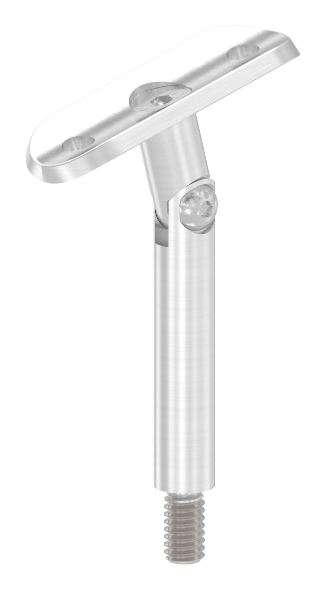 Gelenkstift Ø 12mm mit Handlaufanschlussplatte 33,7mm, V2A Gelenkstift Ø 12mm mit Handlaufanschlussplatte 33,7mm, V2A
