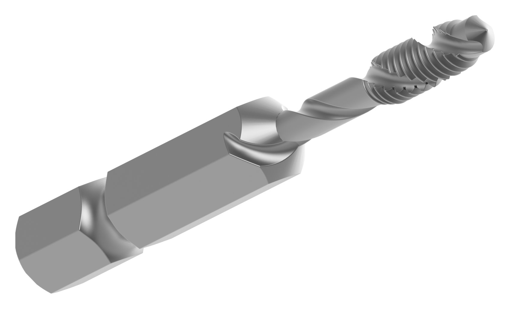 Kombi Gewindebohrer BIT HSS M4x0,7