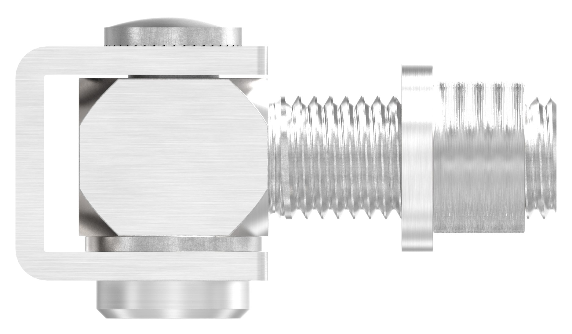 Torband mit Gewindehülse M20, V2A