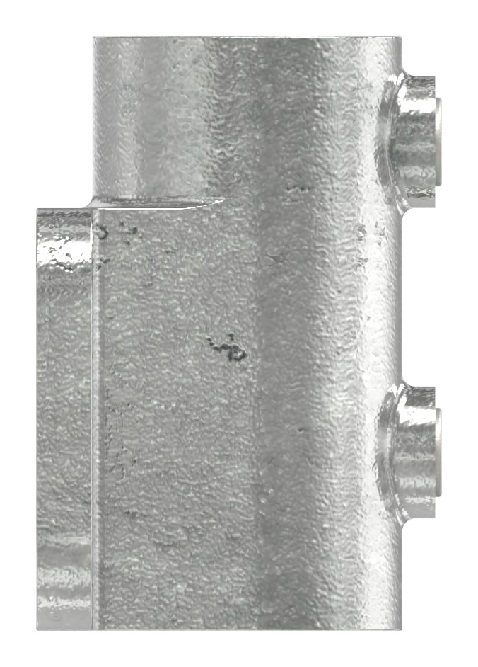 Wandhalter mit 2 Bohrungen, für Rohr Ø 33,7mm