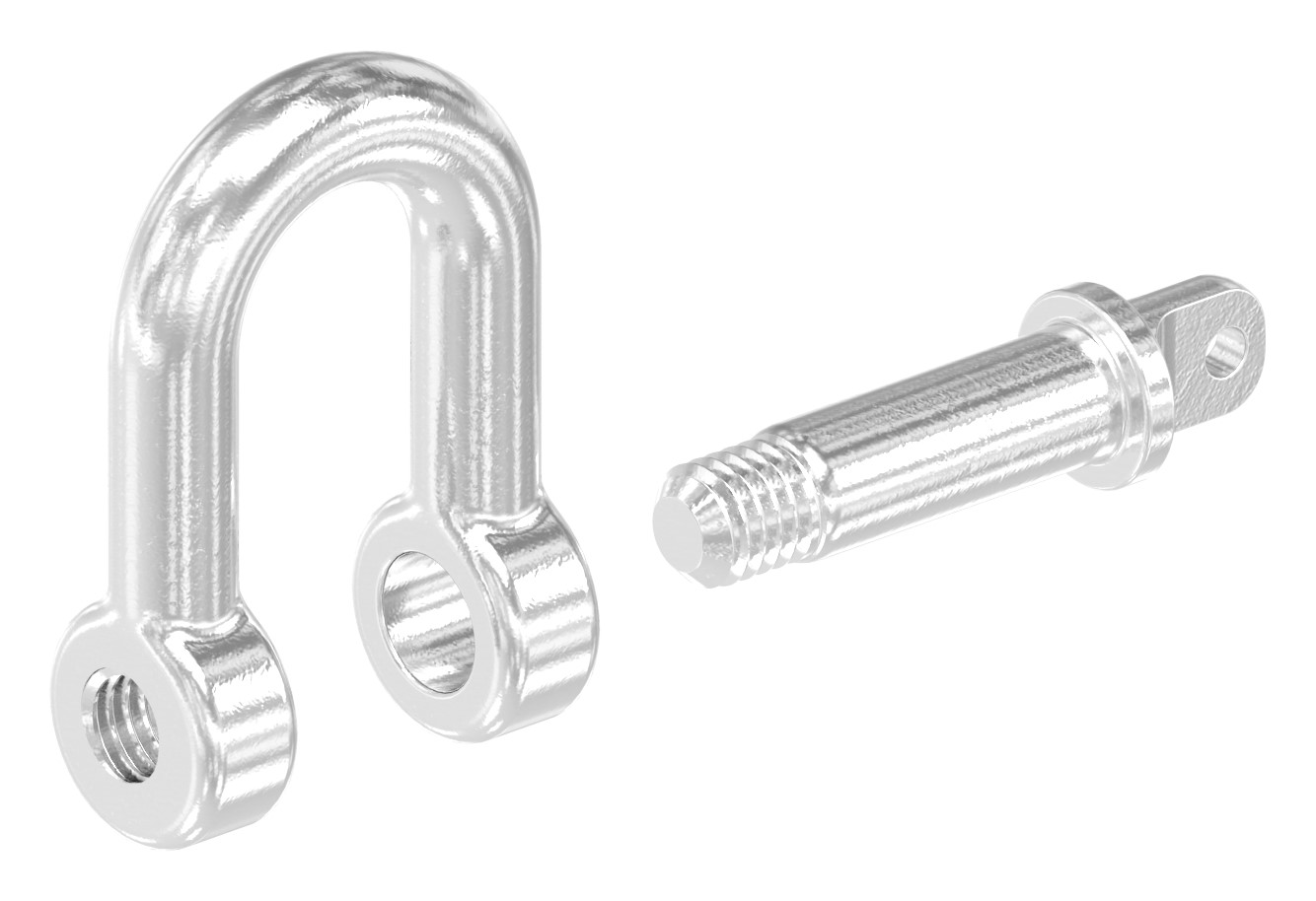 Schäkel, M5, V4A Schäkel, M5, V4A