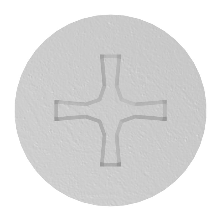Senkkopf-Blechschraube 5,5x19, V2A, ISO 7050 Senkkopf-Blechschraube 5,5x19, V2A, ISO 7050