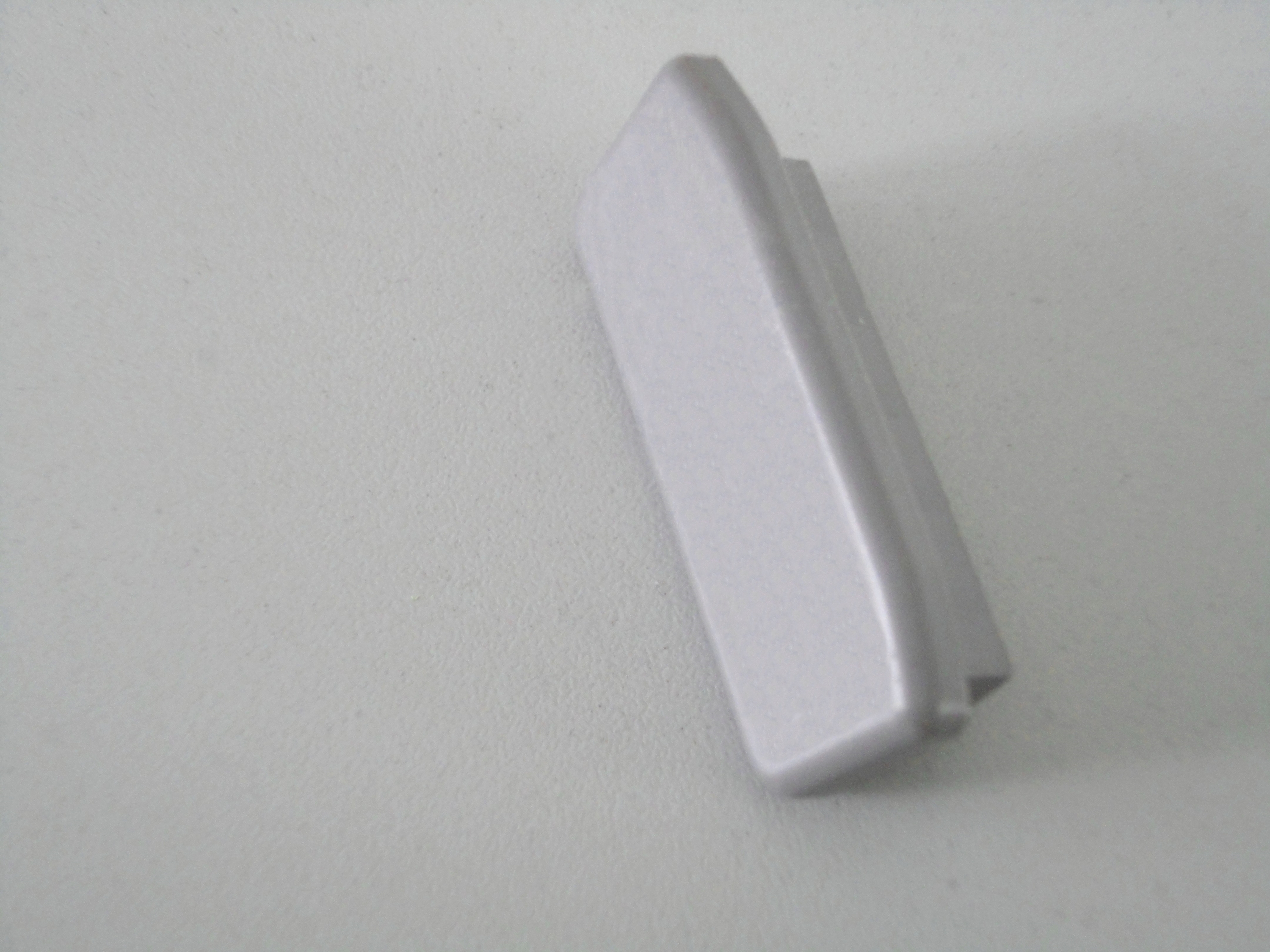 Endkappe für Kunststoffhandlauf für 40x8mm, verkehrsgrau