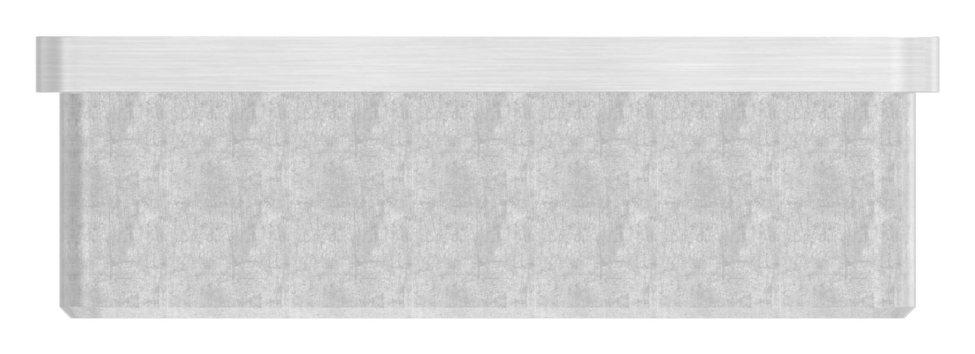 Einsteckkappe, für Rohr 80x80x2,0mm, V4A