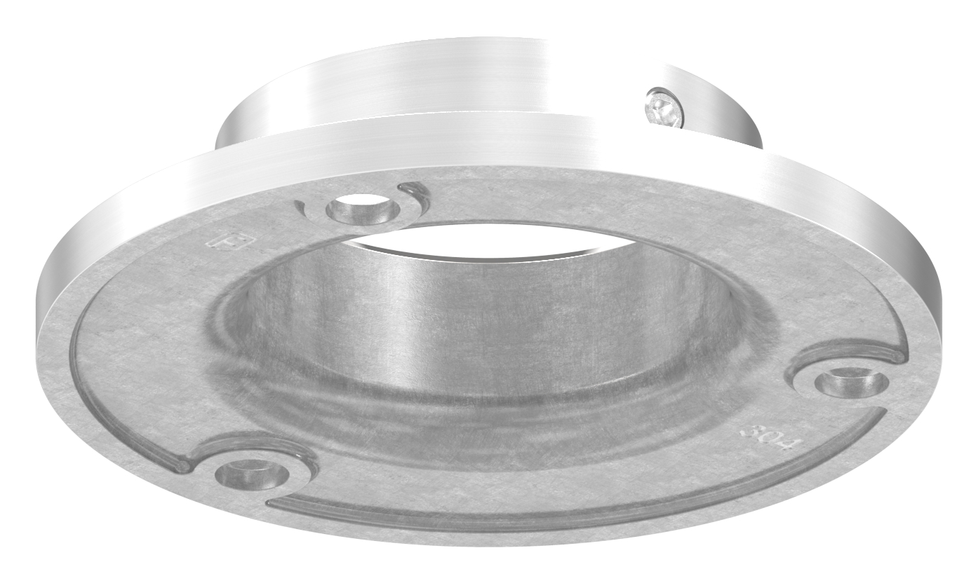 Wand- und Bodenanker, für Rohr 42,4mm, V2A Wand- und Bodenanker, für Rohr 42,4mm, V2A