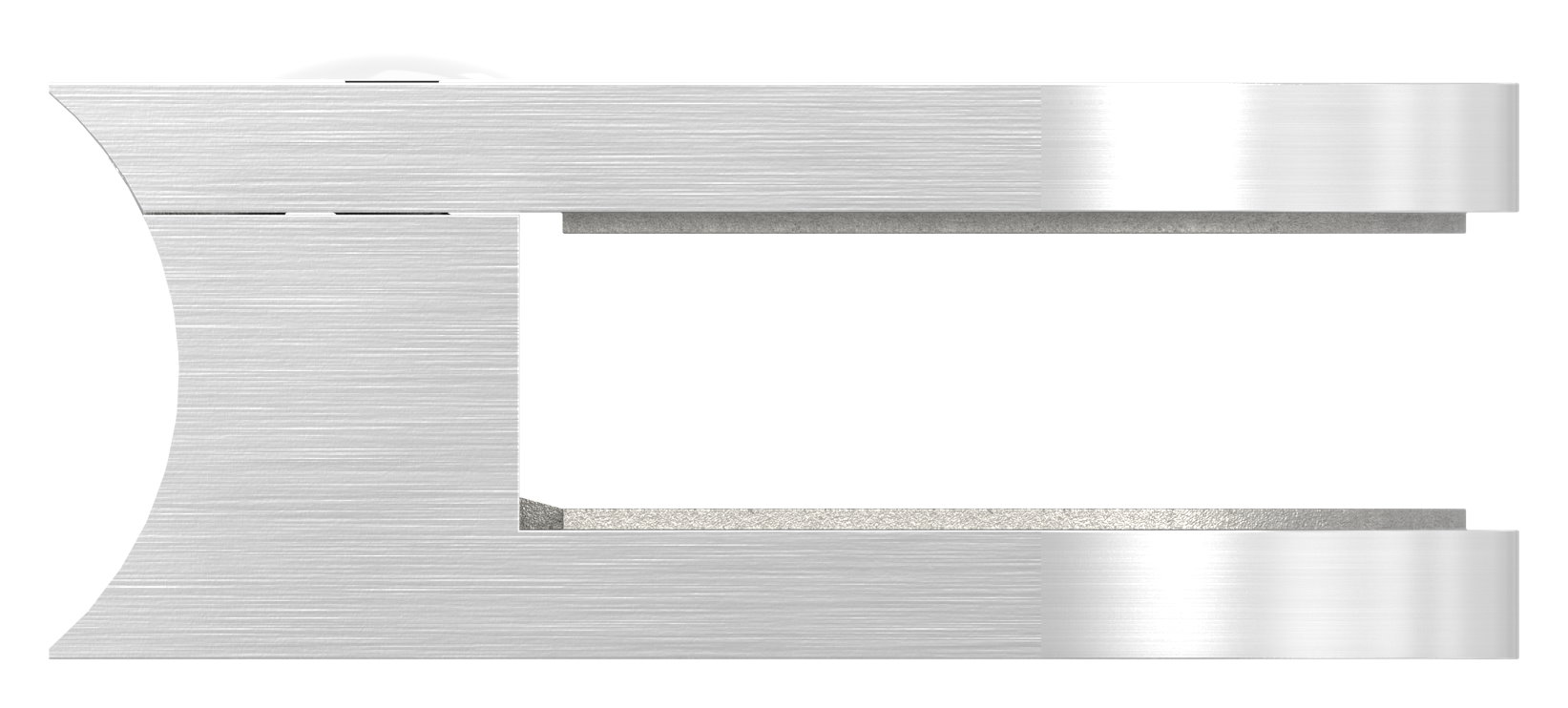 Glasklemme Mod. 32, Anschluss: 33,7mm, V2A