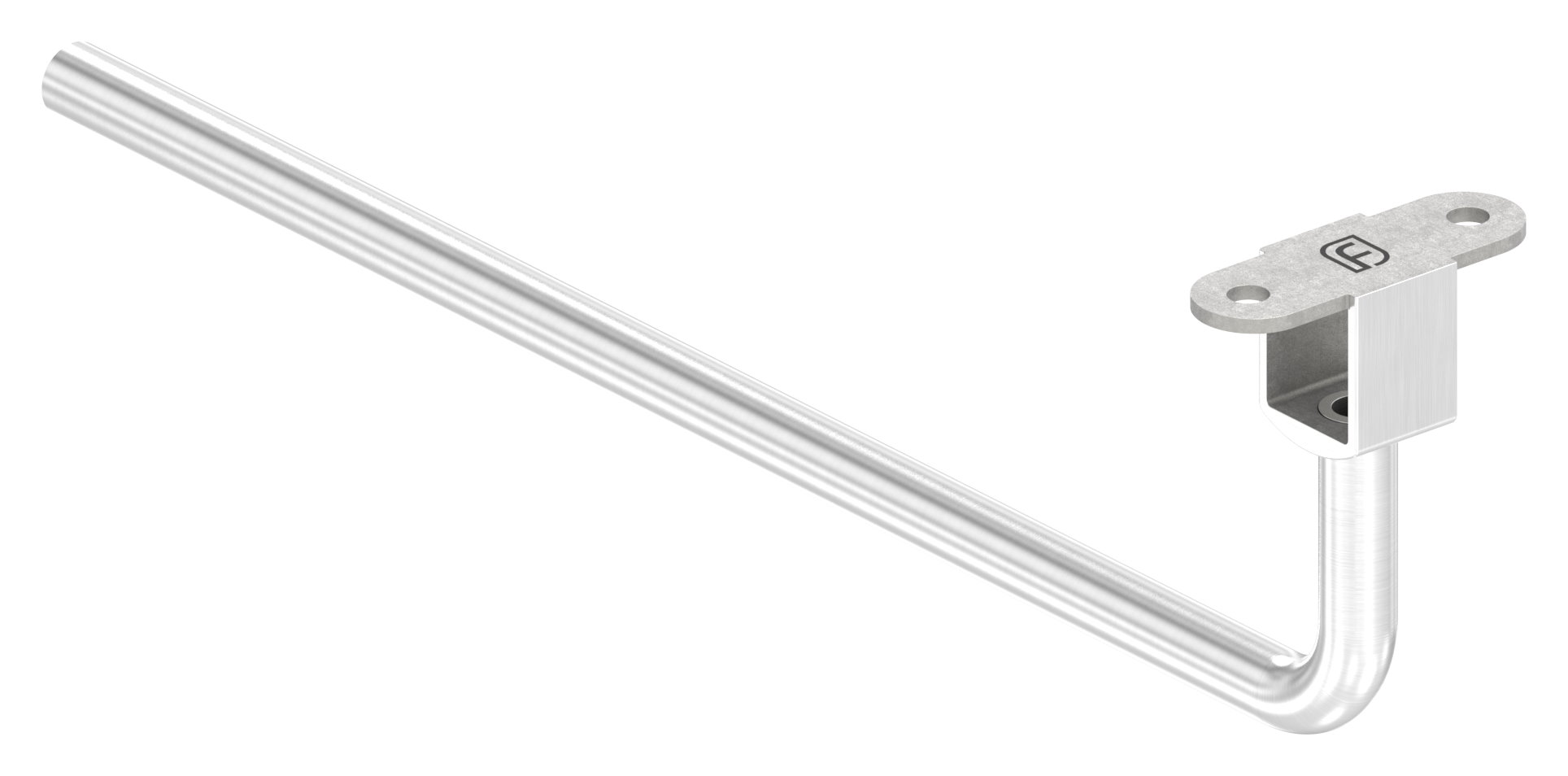 LED-Anschlussplatte mit Stift 300mm, V2A