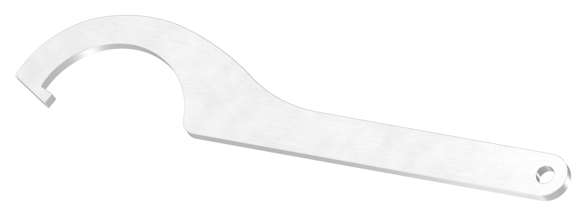 Gabelschlüssel für Punktglashalter 52mm, V2A