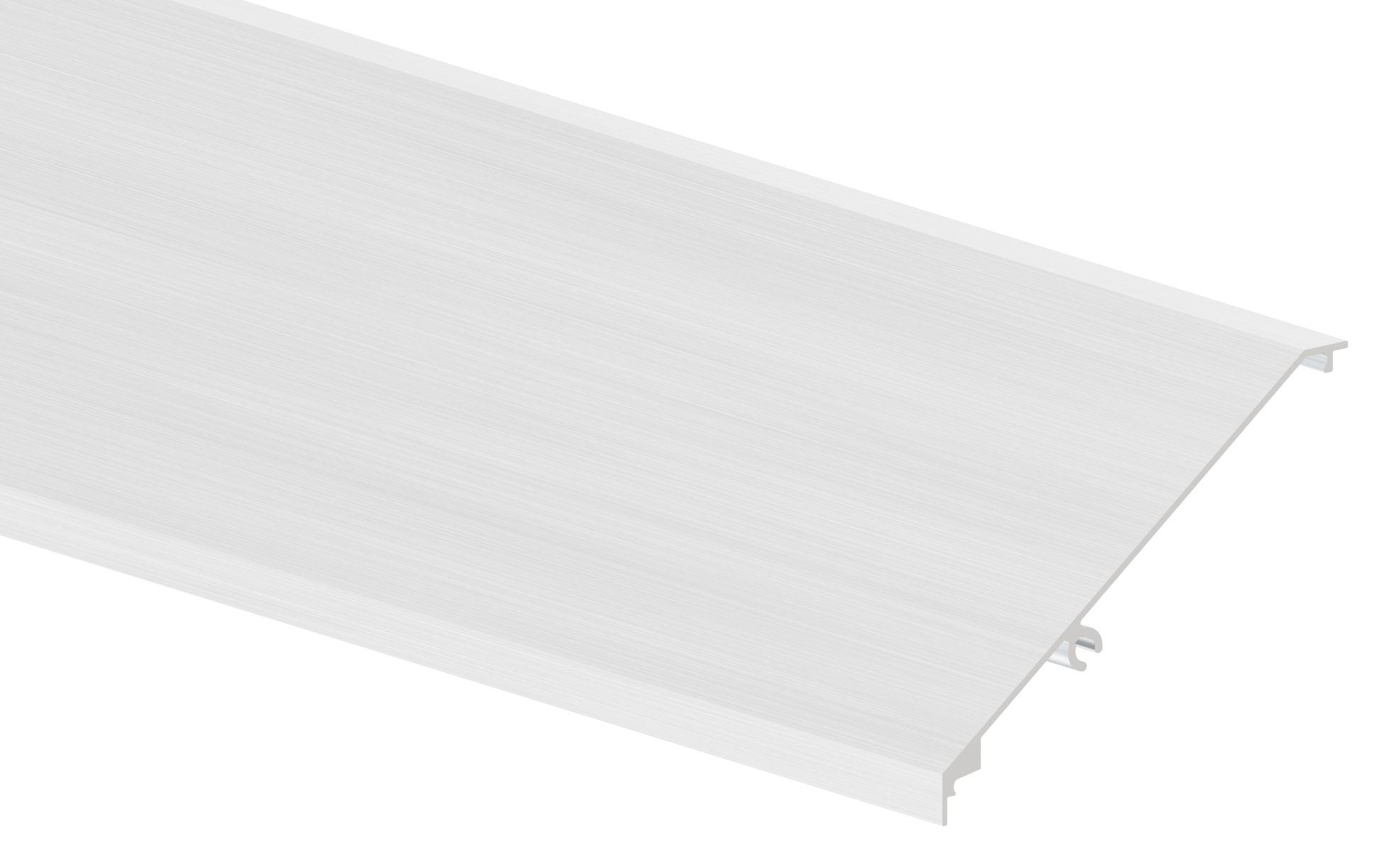Design-Abdeckung für eleganza canopy, L: 2205mm, Aluminium E4/EV1 Design-Abdeckung für eleganza canopy, L: 2205mm, Aluminium E4/EV1