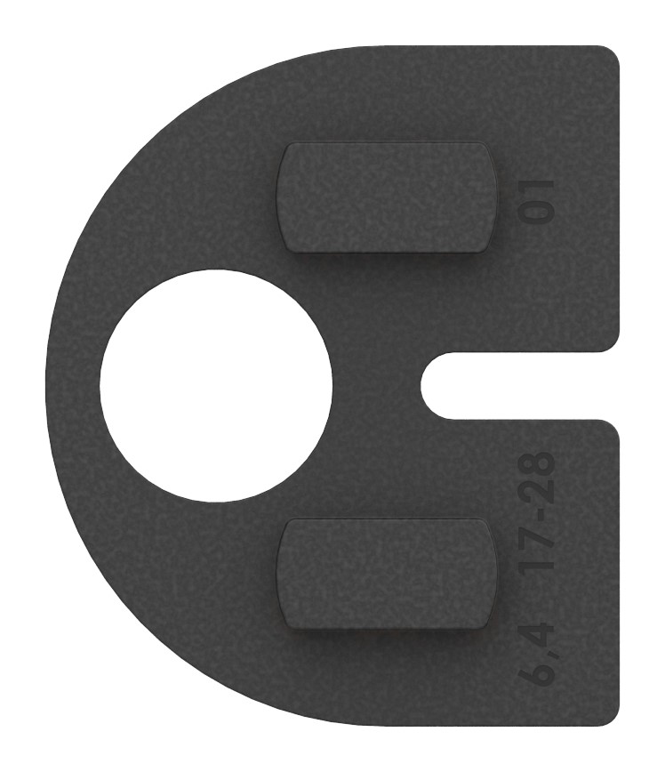 Gummi für Mod. 30, Blech 3mm Gummi für Mod. 30, Blech 3mm