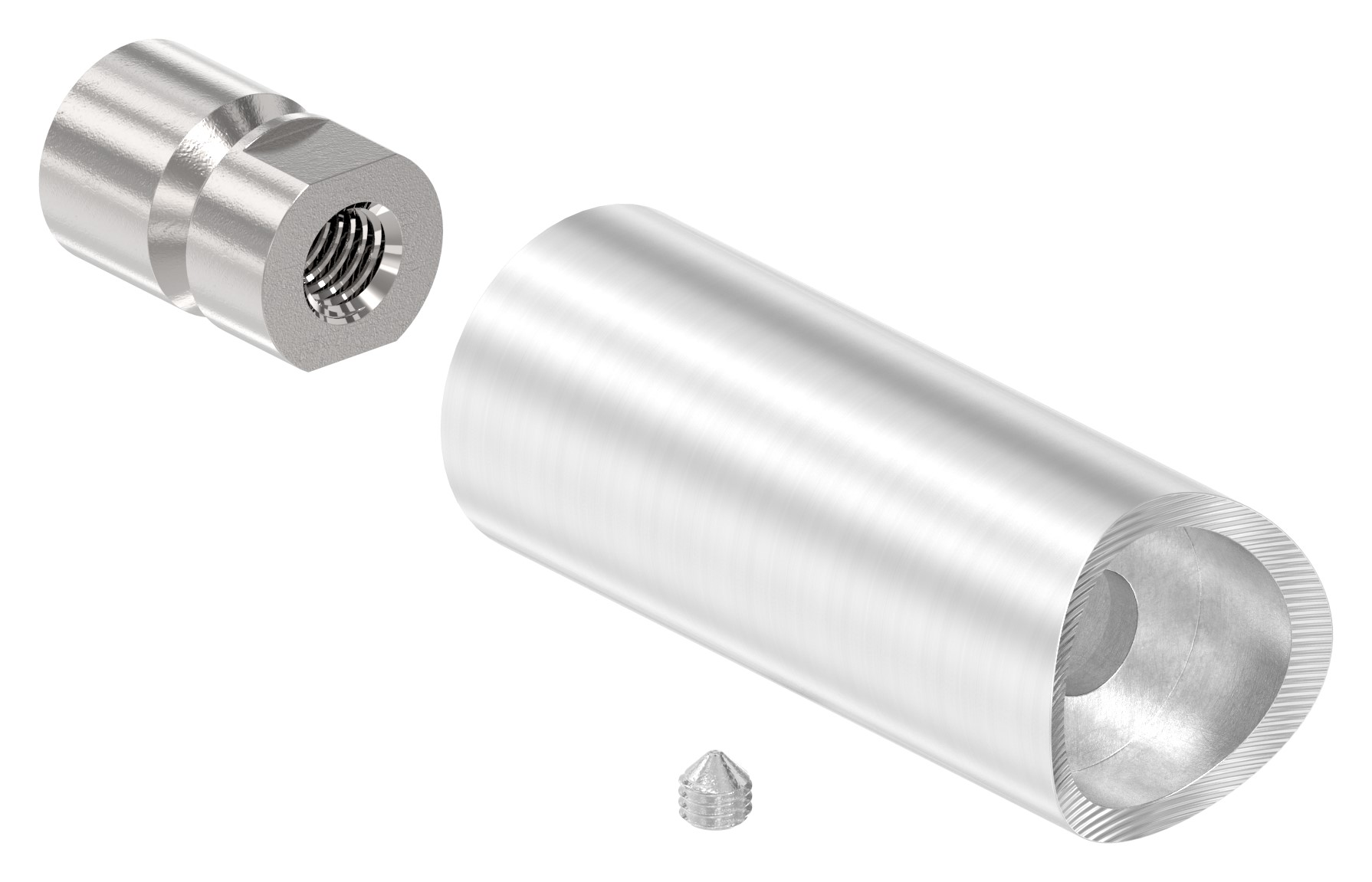 Rohrabstandshalter - für Rohranschluss 42,4mm, V2A Rohrabstandshalter - für Rohranschluss 42,4mm, V2A