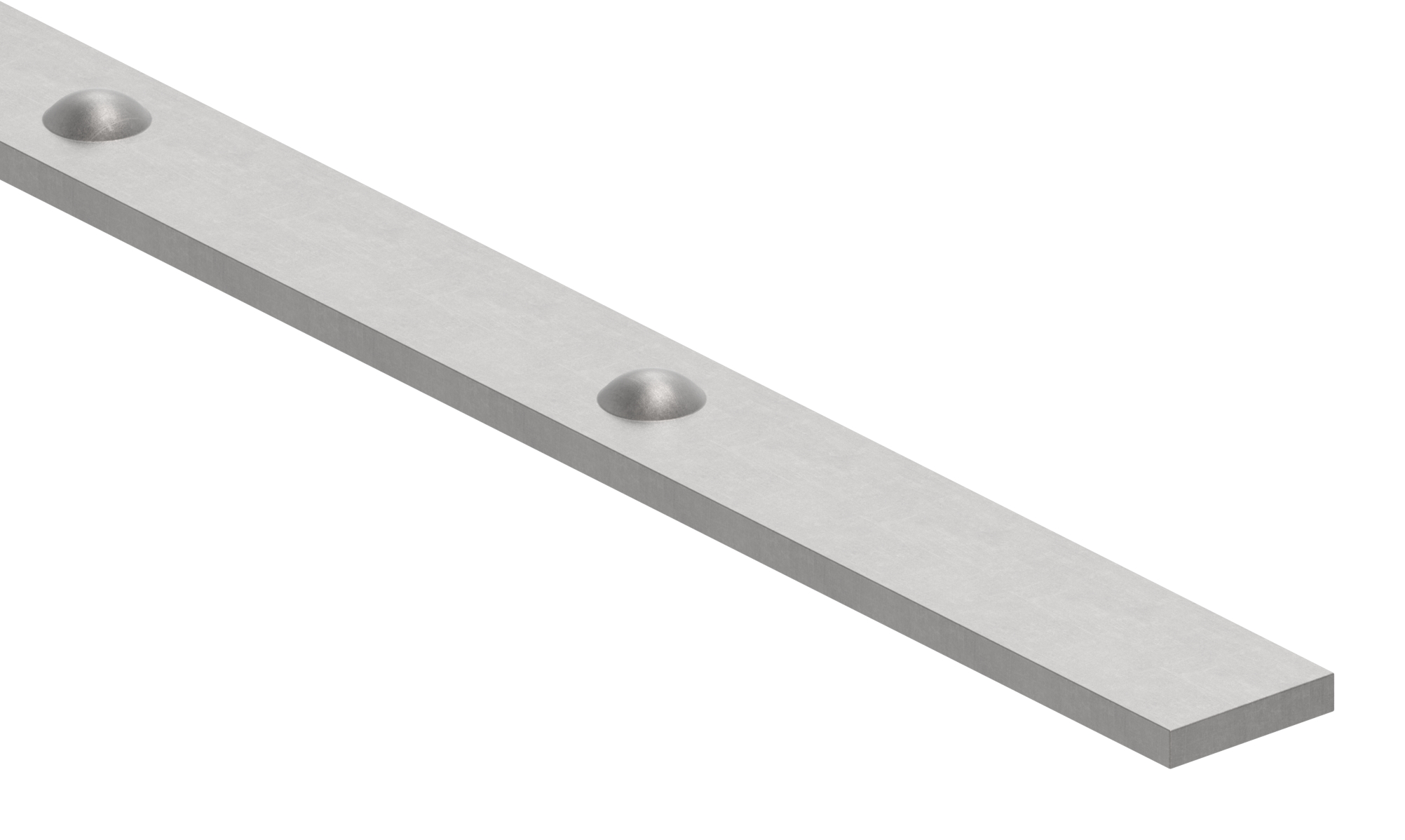 Flacheisen mit Nieten 30x6mm, L: 3000mm