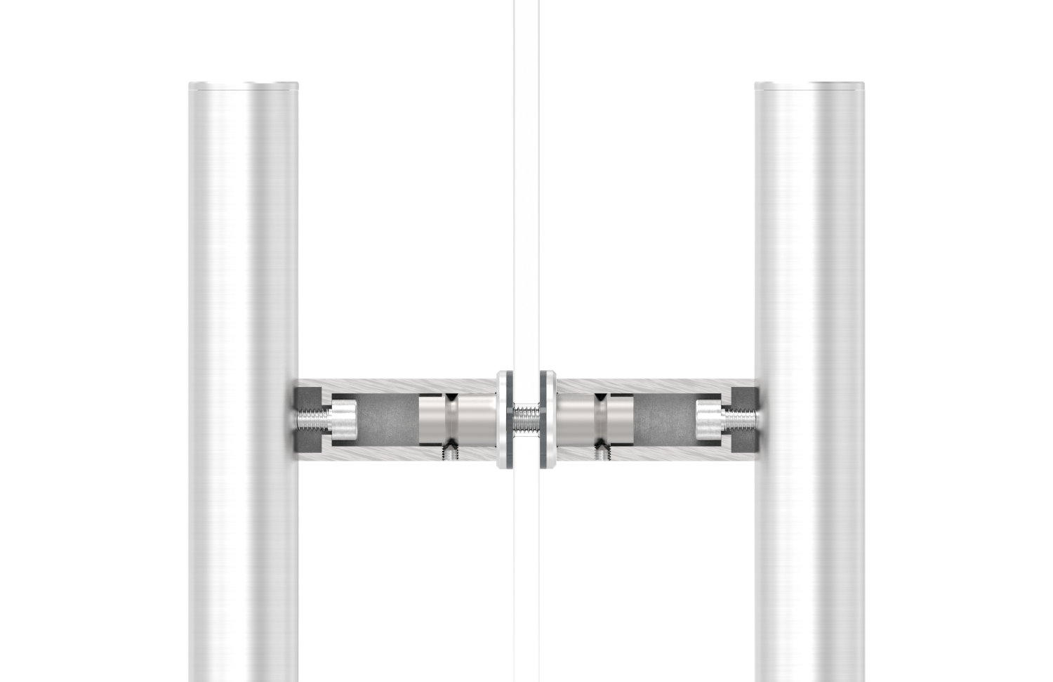 Rohrabstandshalter - für Rohranschluss 42,4mm, V2A Rohrabstandshalter - für Rohranschluss 42,4mm, V2A