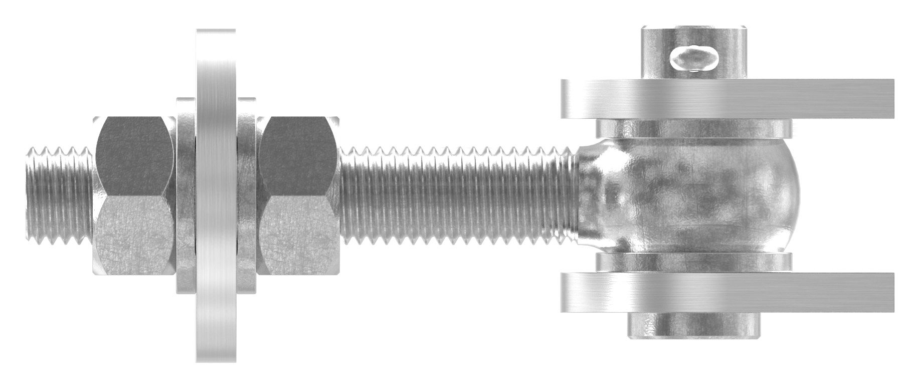 Torband 180° verstellbar, Gewinde M16, V4A