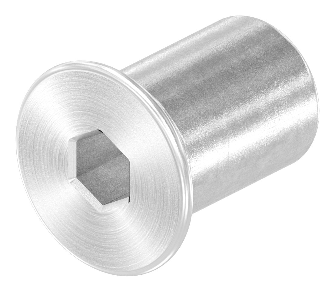 Hülsenmutter Senkkopf