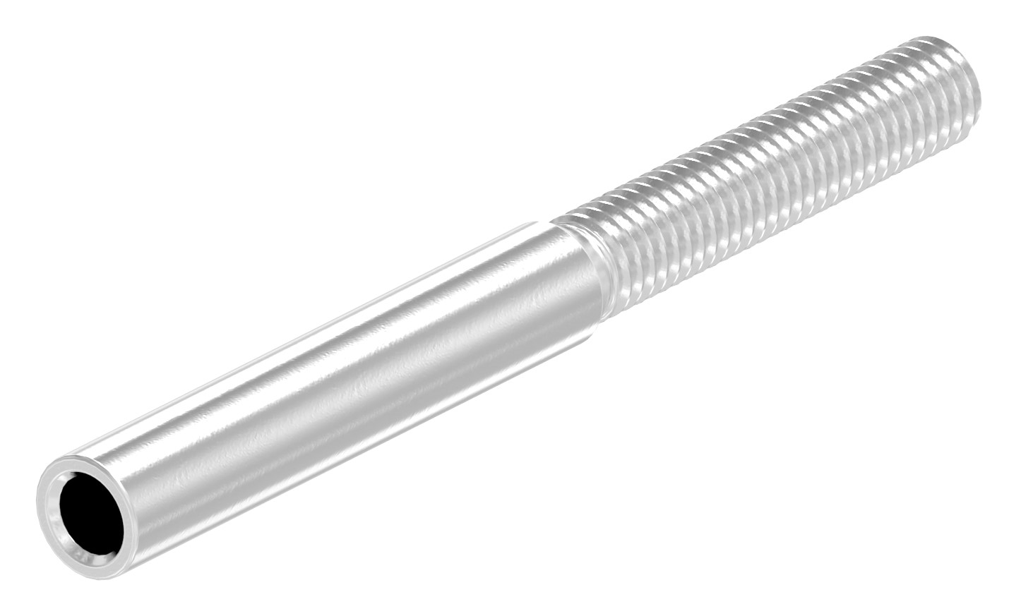 Gewindeterminal für Seil 4mm, V2A