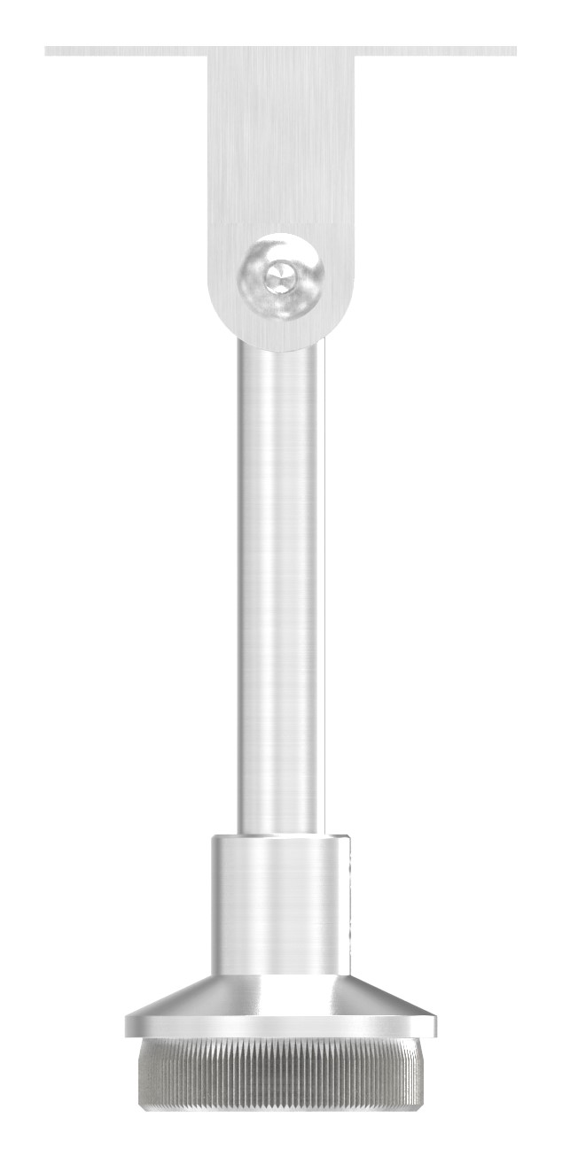 Rohrabschlussstopfen mit Stift für LED Handlauf, V2A Rohrabschlussstopfen mit Stift für LED Handlauf, V2A