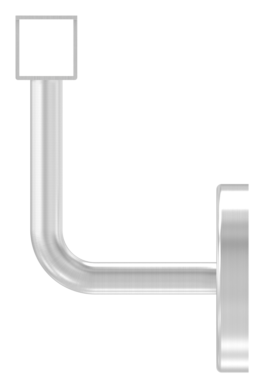 Handlaufhalter für LED Handlauf (Ronde und Bügel verschweißt), V2A Handlaufhalter für LED Handlauf (Ronde und Bügel verschweißt), V2A