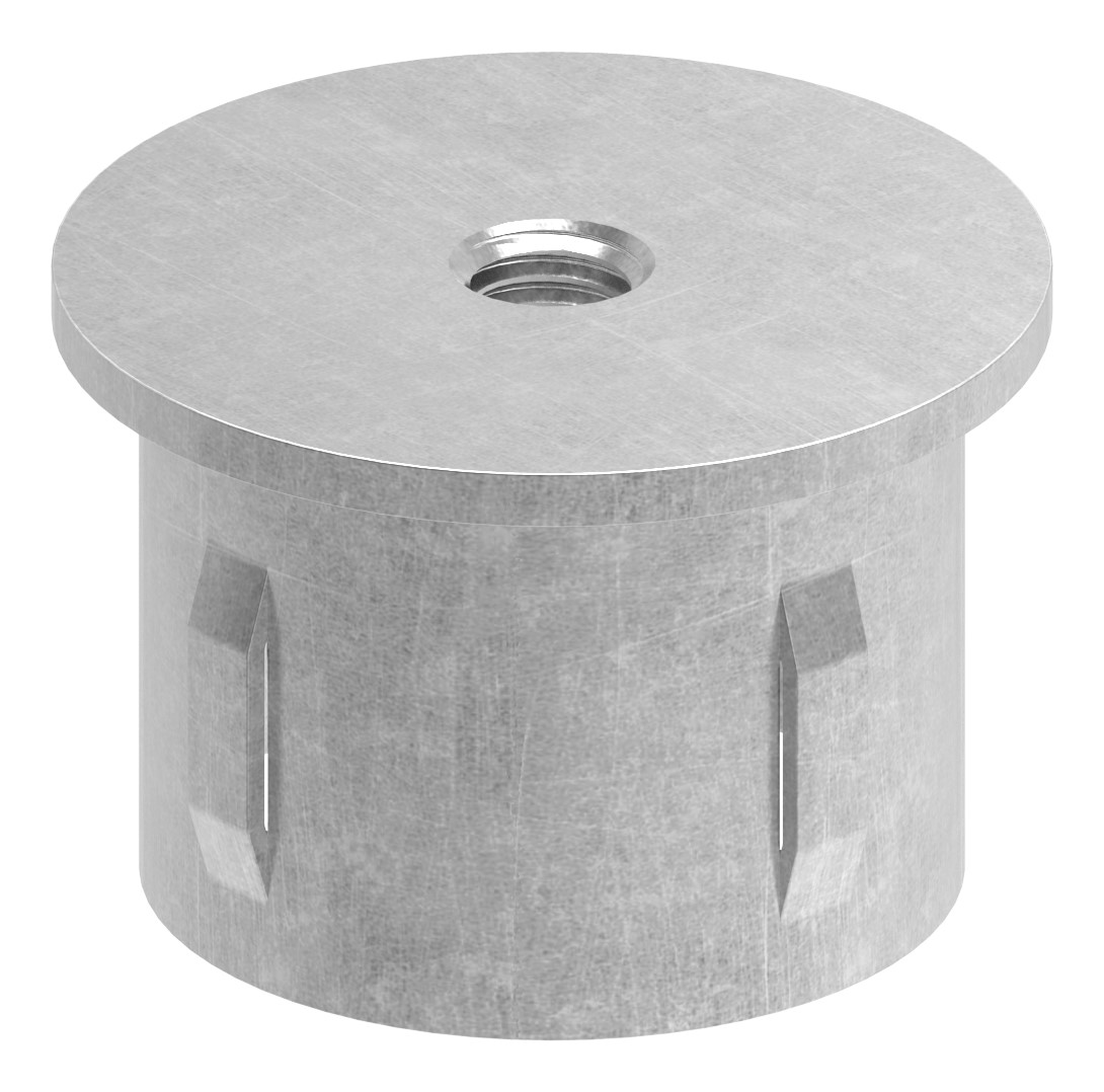 Stahleinschlagkappe, für Rohr 42,4mm