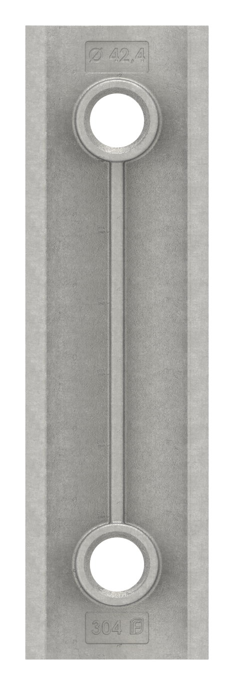 Verstärkungsplatte f Wandbefestigung 50132-240-M10, V2A Verstärkungsplatte f Wandbefestigung 50132-240-M10, V2A