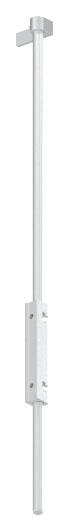 Bodenriegel XL mit Länge 1000mm, zum Anschrauben, blank