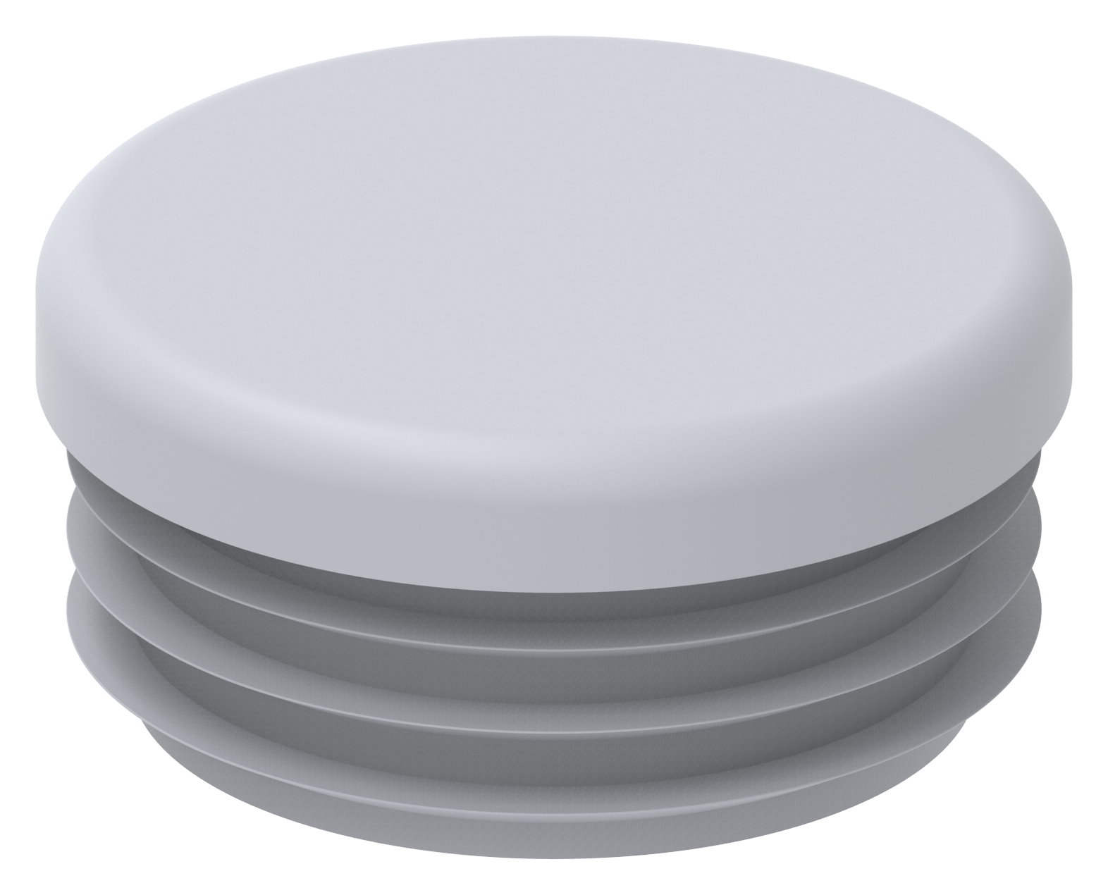 Kunststoffkappe für Rundrohr 33,7mm