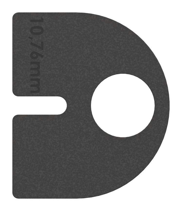 Gummi für Mod. 28, VSG-Glas 10,76mm