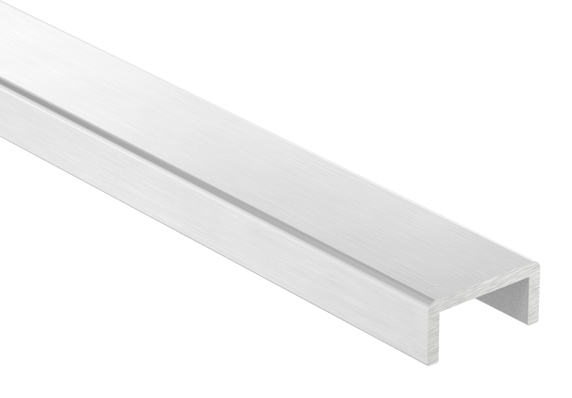 Aluminium-U-Profil, 30x14x3mm, L: 3000mm