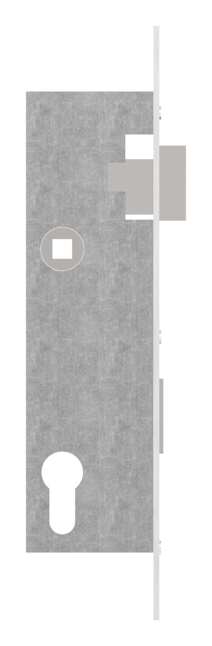 Rohrrahmenschloss verzinkt, Abstand 92 mm verzinkt, Dornmaß 40mm Rohrrahmenschloss verzinkt, Abstand 92 mm verzinkt, Dornmaß 40mm