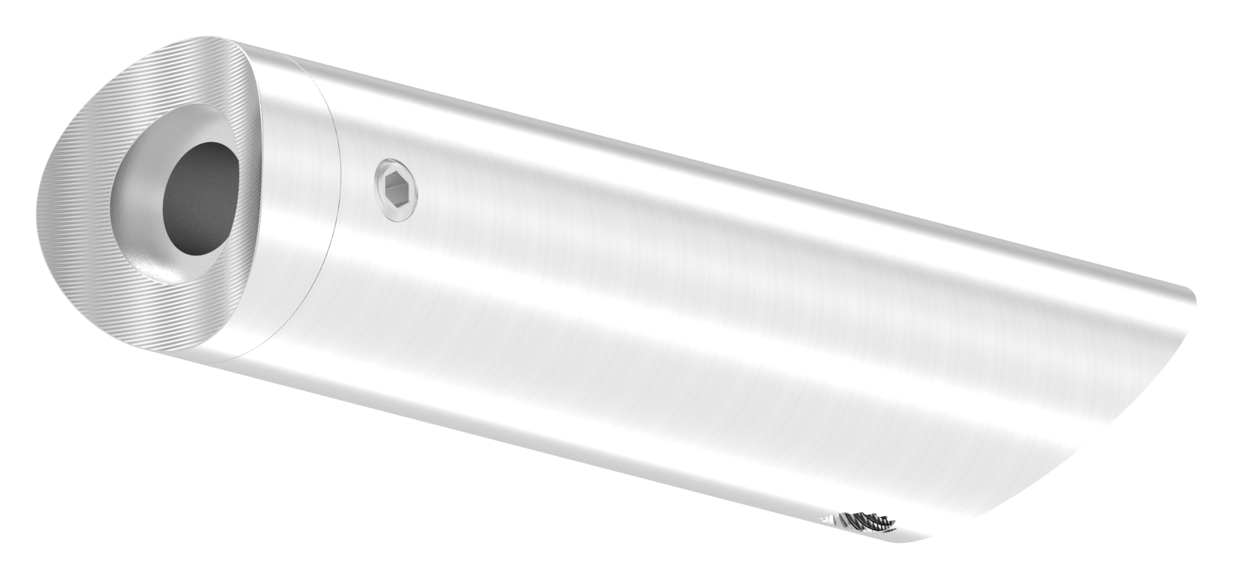 Rohrabstandshalter schräg, für Rohranschluss 42,4mm, V2A Rohrabstandshalter schräg, für Rohranschluss 42,4mm, V2A