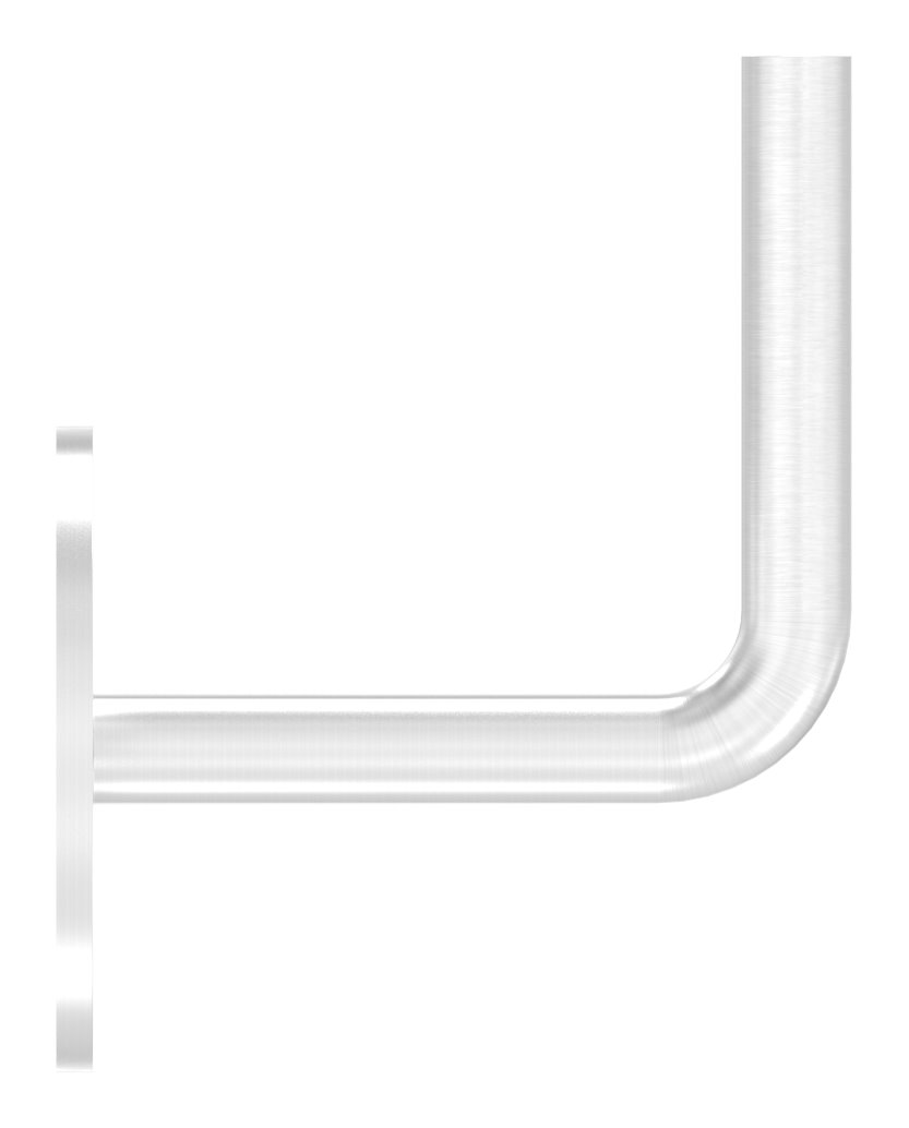 Handlaufhalter zum Anschweißen (Ronde und Bügel verschweißt), V2A