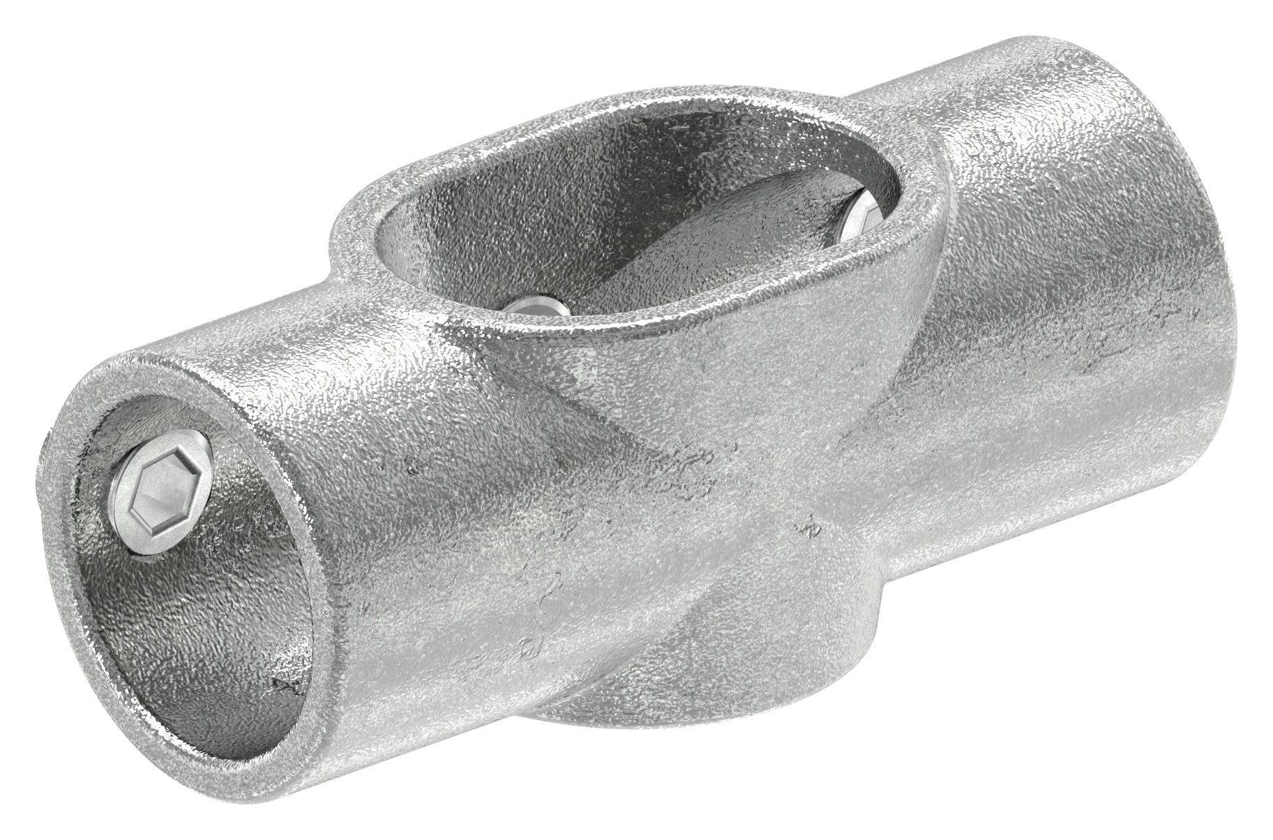 Kreuzstück, schräg, variabel, für Rohr Ø 42,4mm