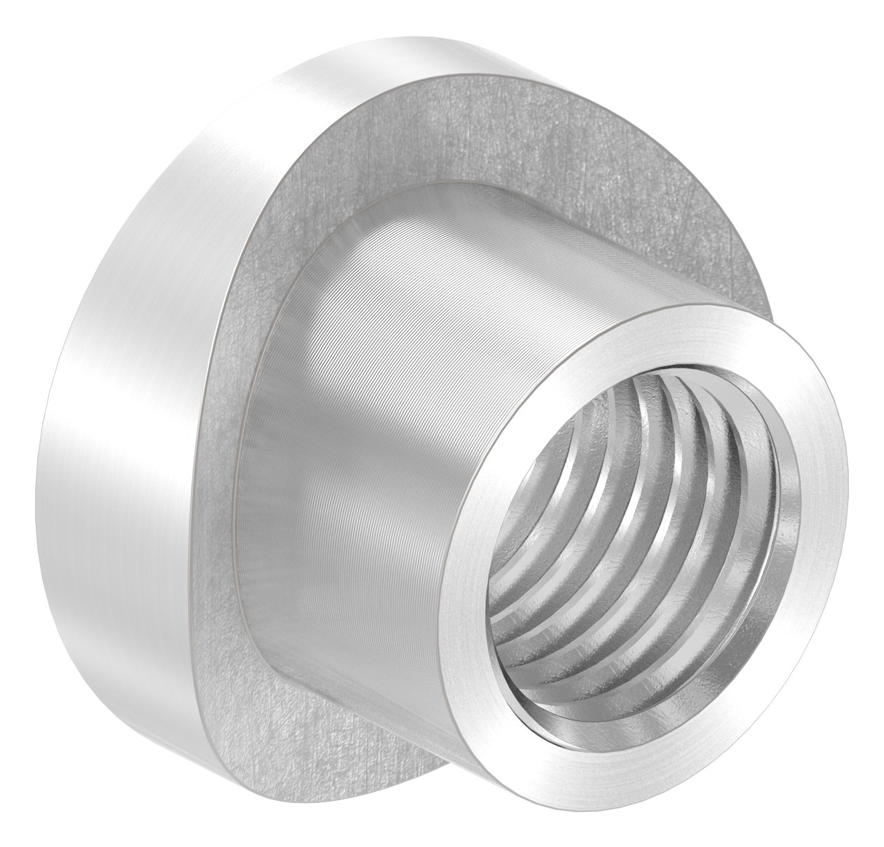 Gewindehülse, passend zu Torband 120-M16-VA, für Rohr 48,3mm, V2A Gewindehülse, passend zu Torband 120-M16-VA, für Rohr 48,3mm, V2A
