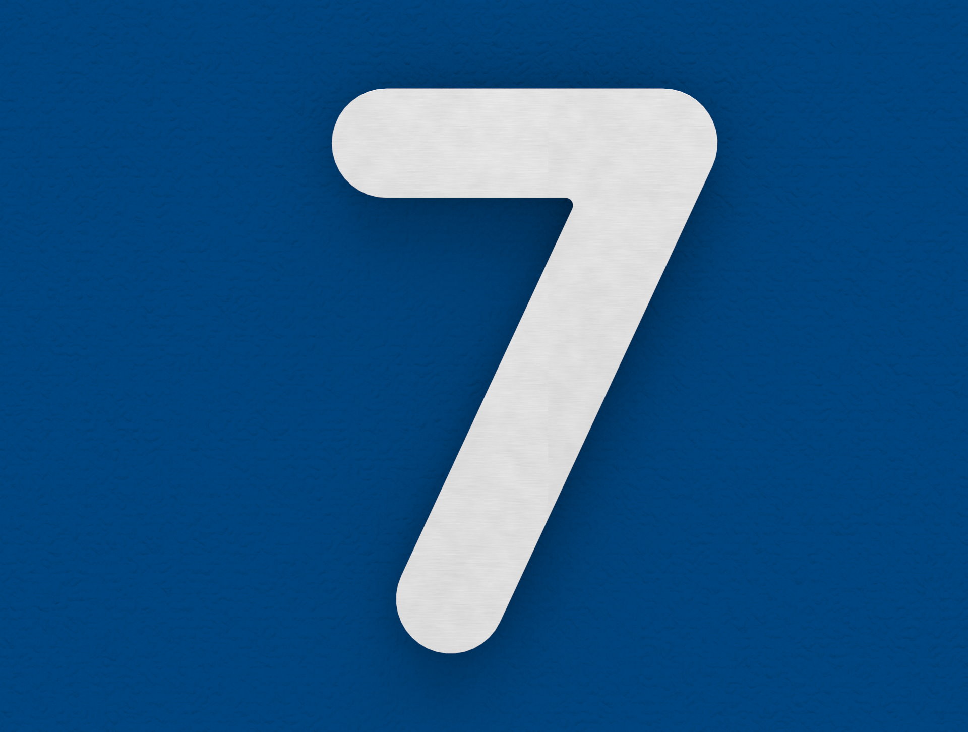 Hausnummer 7 - "groß", V2A