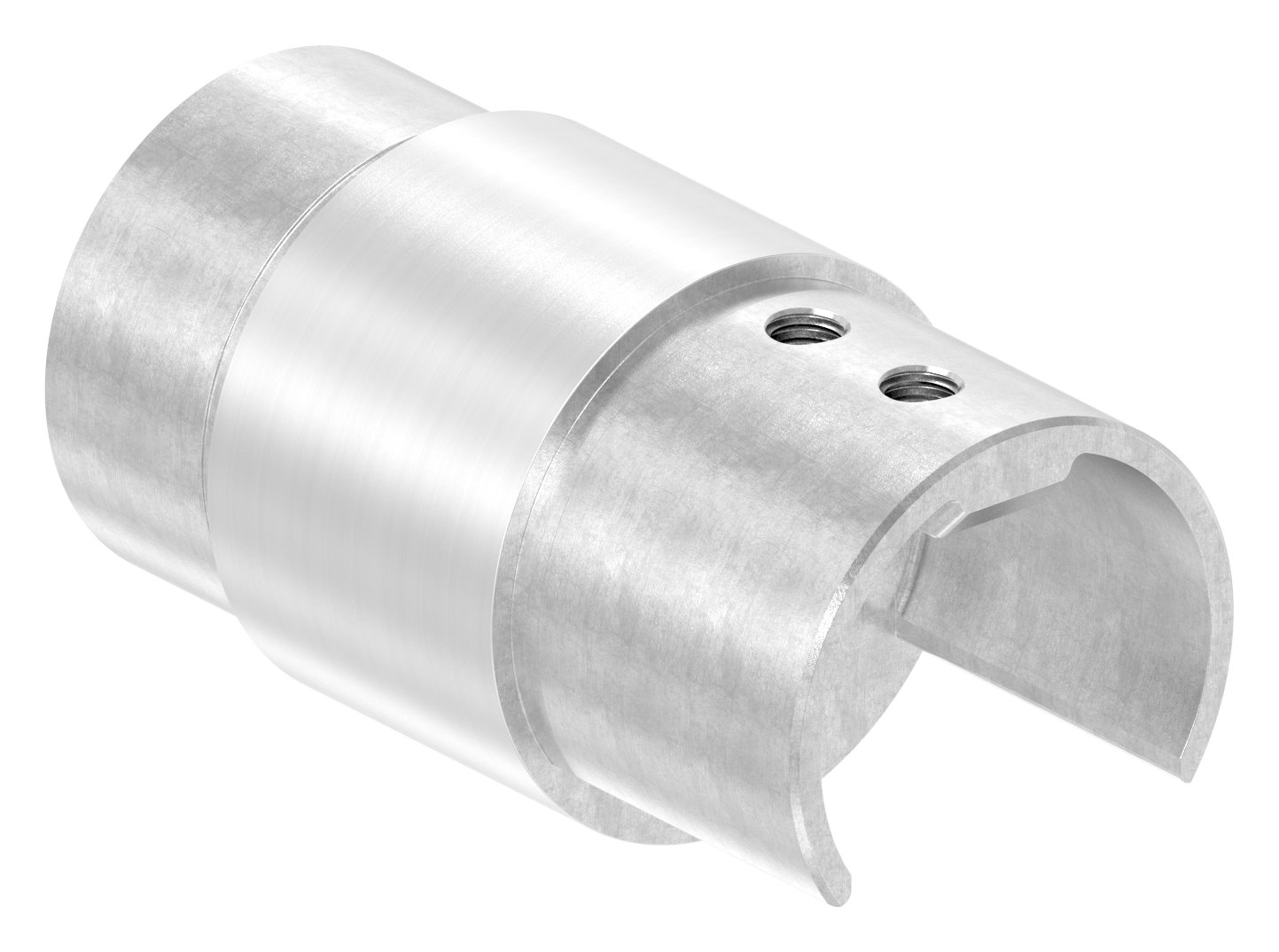 Verbinder für Nutrohr 42,4x1,5mm, V4A