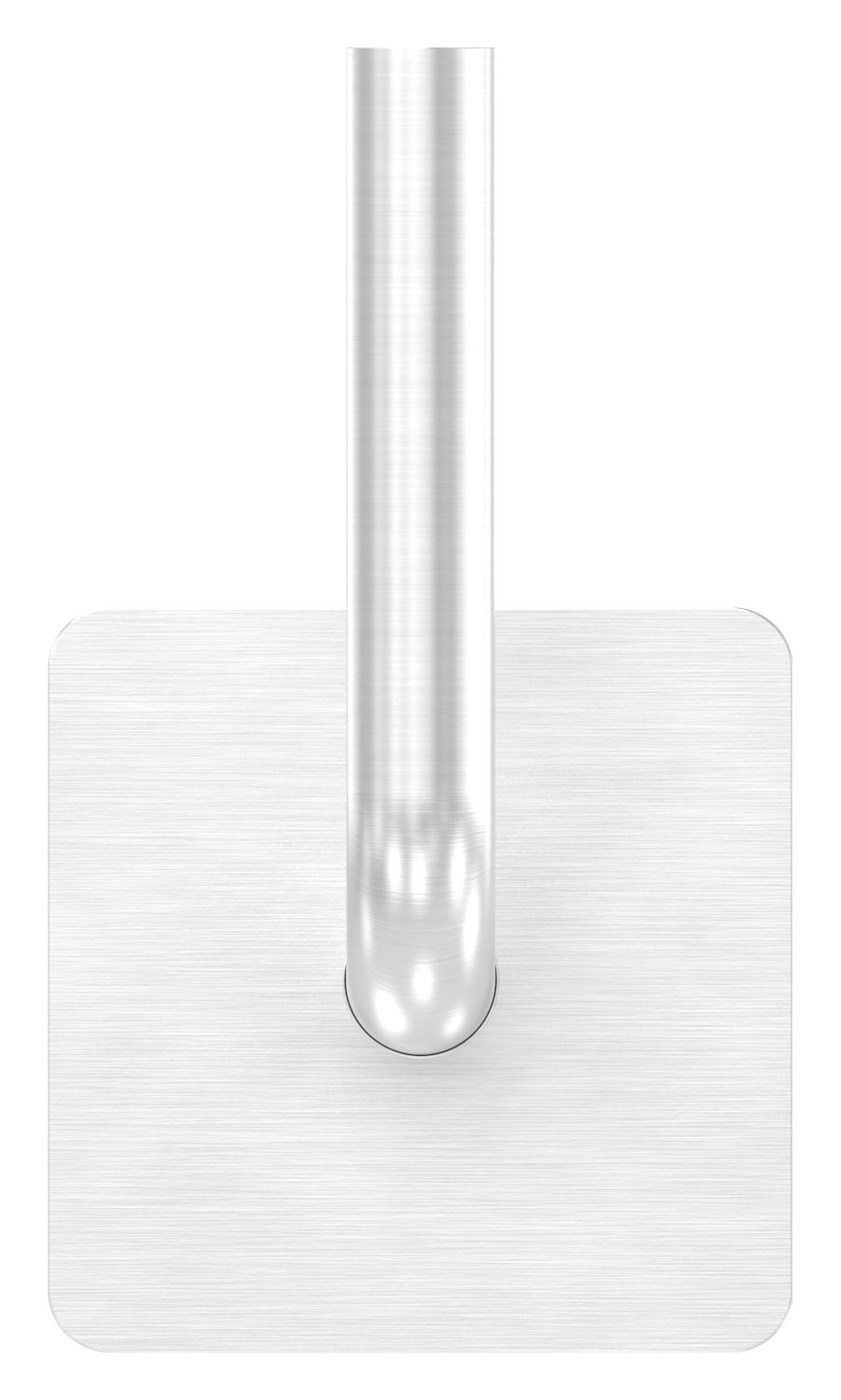 Handlaufhalter zum Anschweißen + Abdeckrosette (Ronde und Bügel verschweißt), V2A