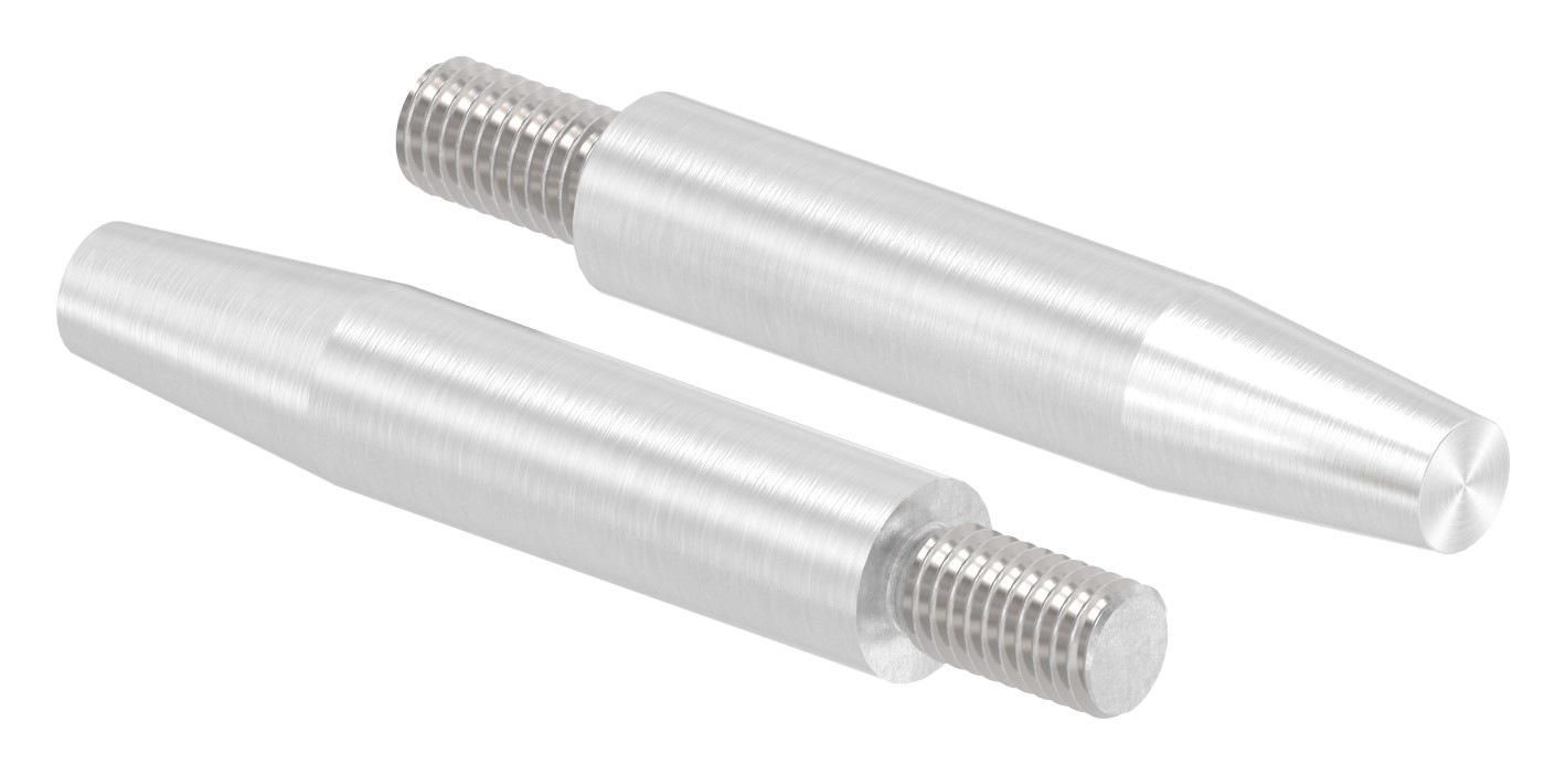 Stift Ø 12mm, L: 60mm, abgedreht, V2A